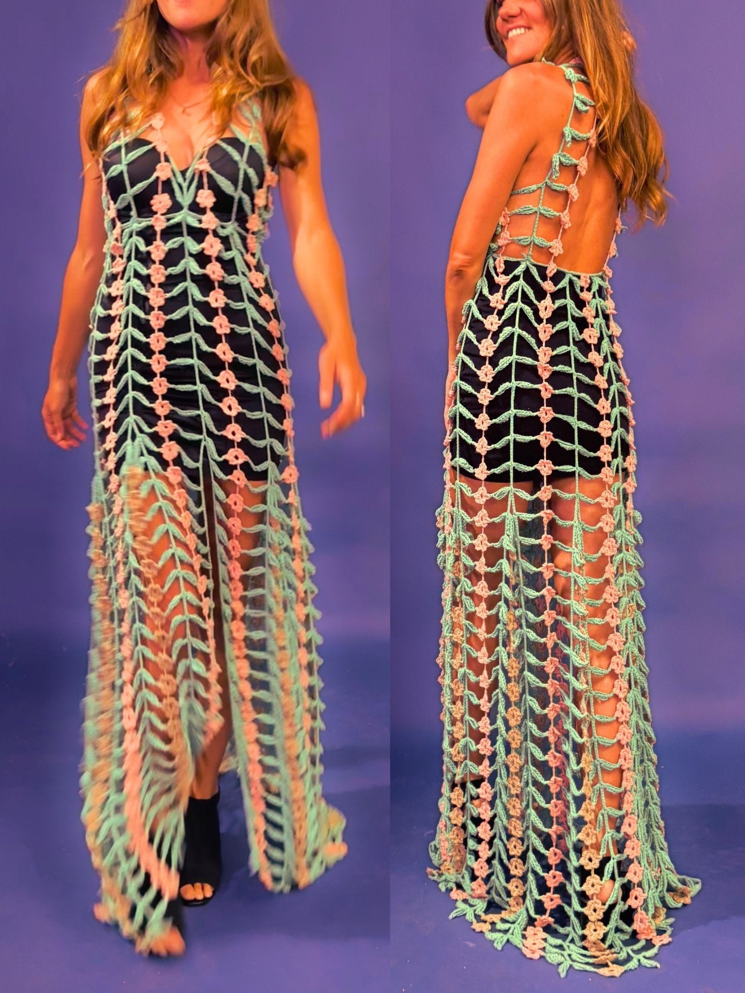 Crochet Skirt and Dress Pattern - Sea Grass - Mermaidcat Designs