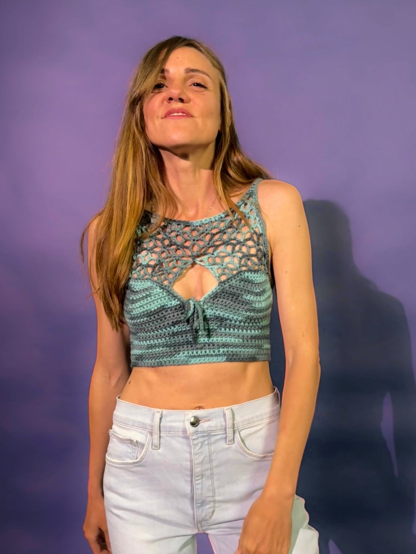 Crochet Top Pattern - Mandala - Mermaidcat Designs