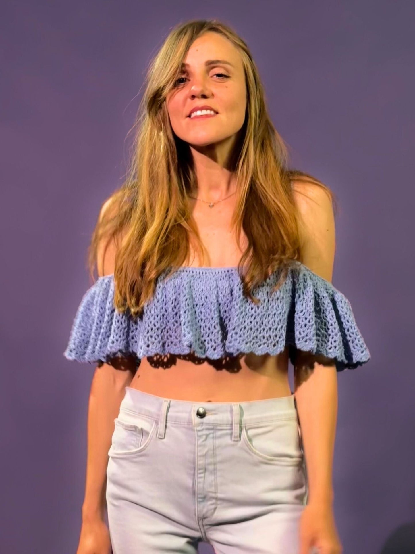 Crochet Top Pattern - Moon - Mermaidcat Designs