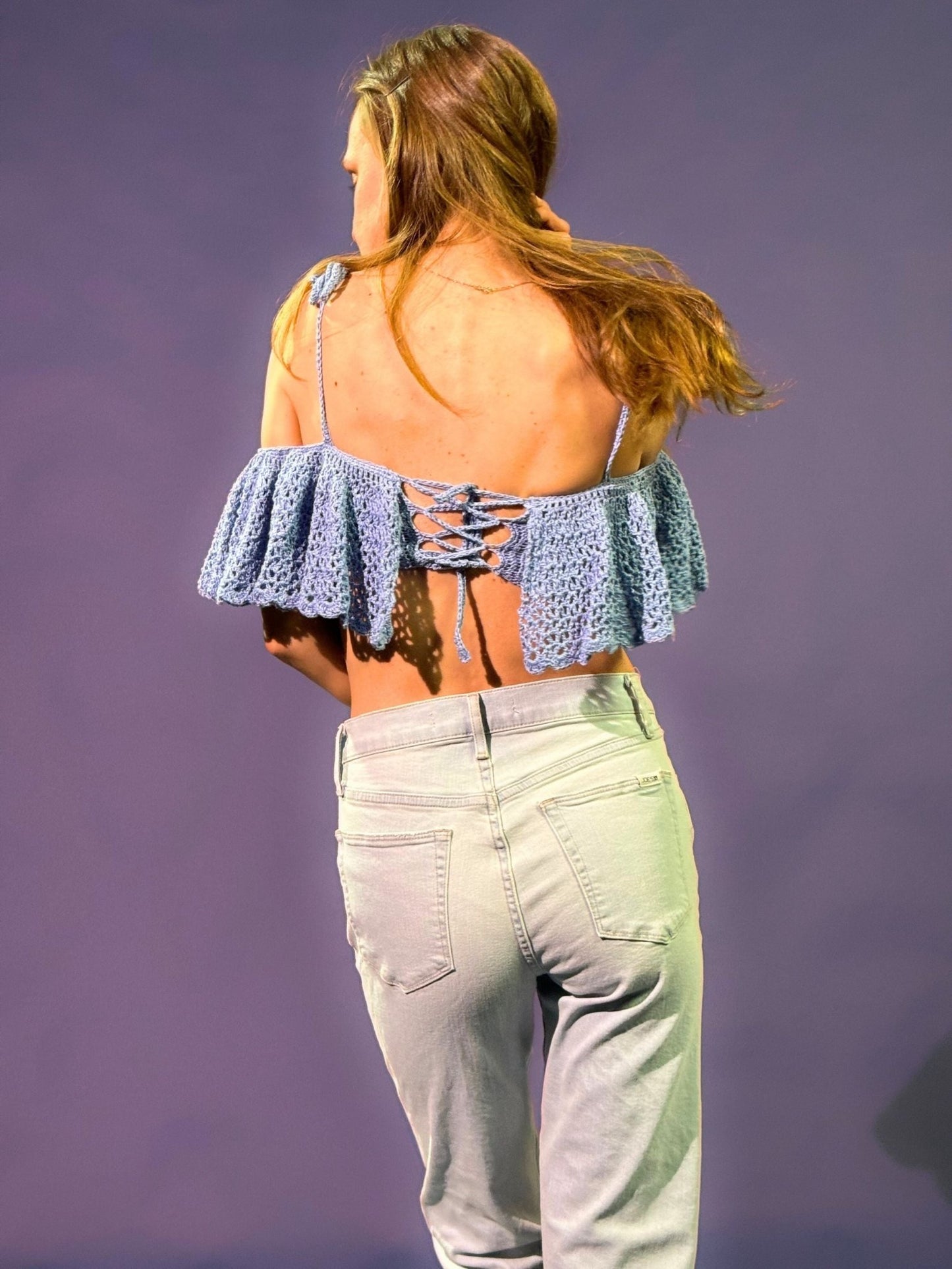 Crochet Top Pattern - Moon - Mermaidcat Designs