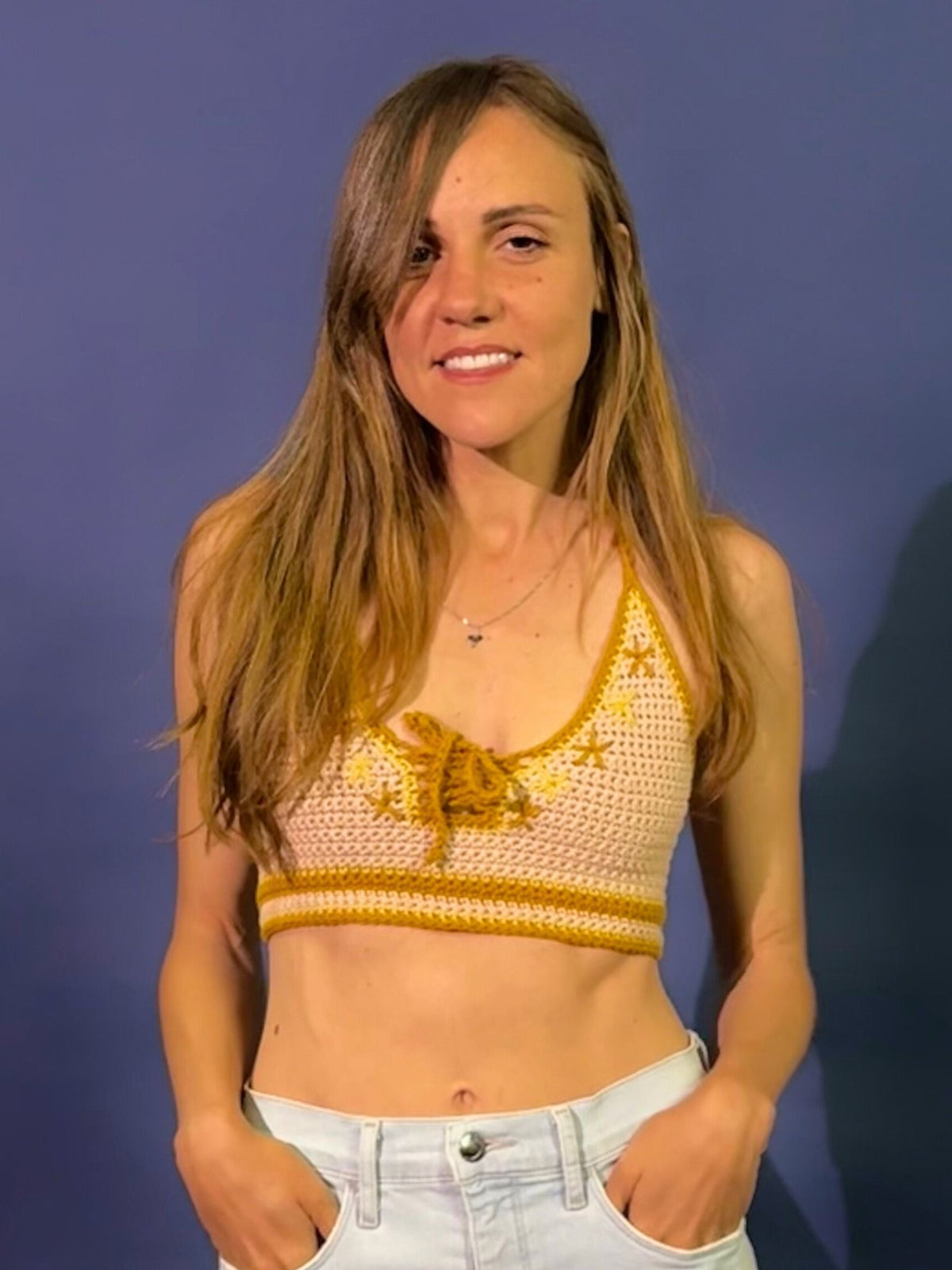 Crochet Top Pattern - Petunia - Mermaidcat Designs