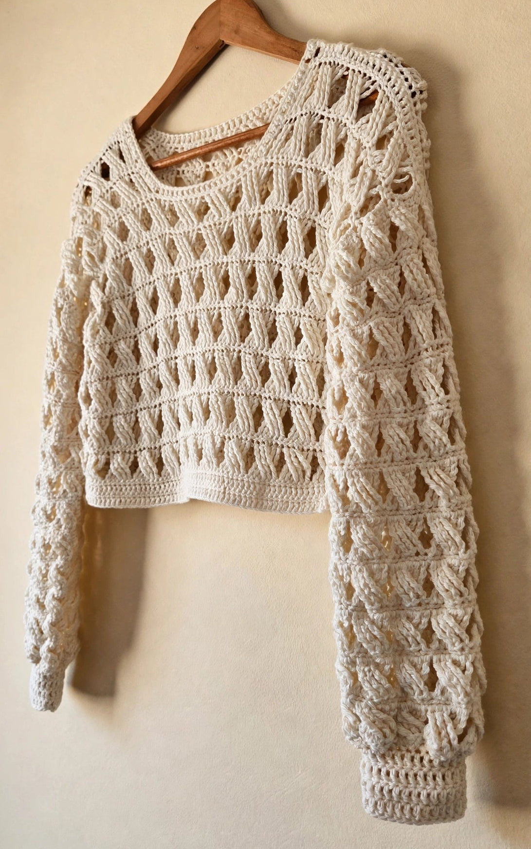 Crochet Sweater Pattern - Woodland - MermaidcatDesigns