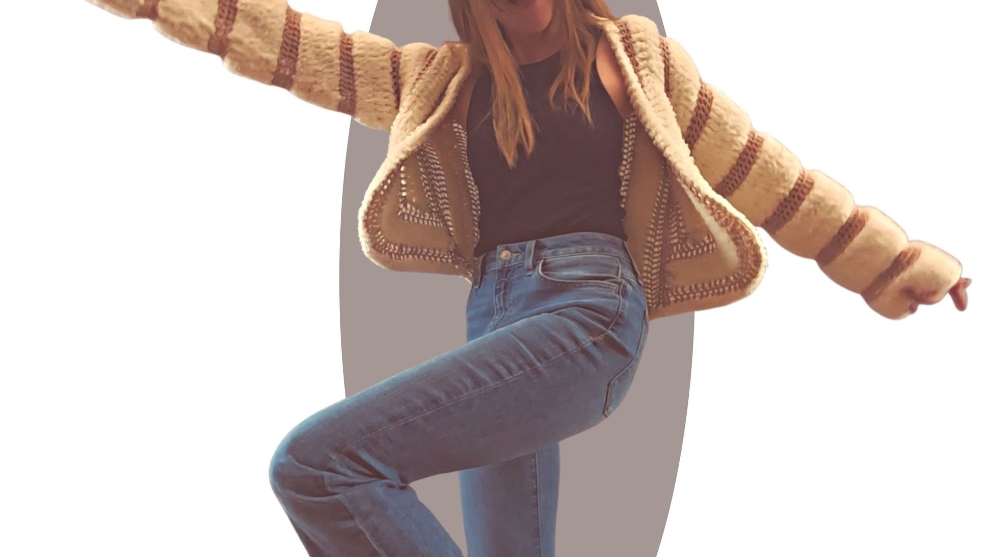 Crochet Jacket Pattern - Darling 3-in-1 - Mermaidcat Designs