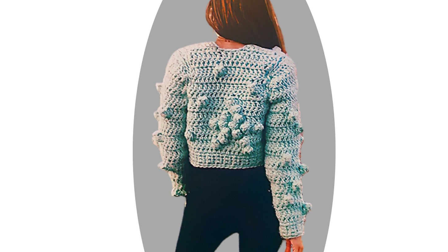 Crochet Jacket Pattern - Stars - Mermaidcat Designs