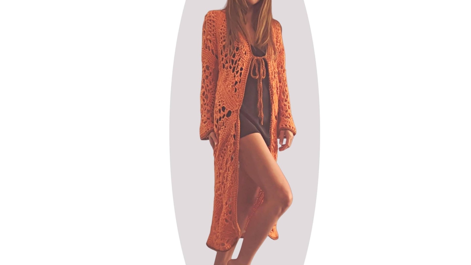 Crochet Kimono Pattern - Whispering Winds - Mermaidcat Designs