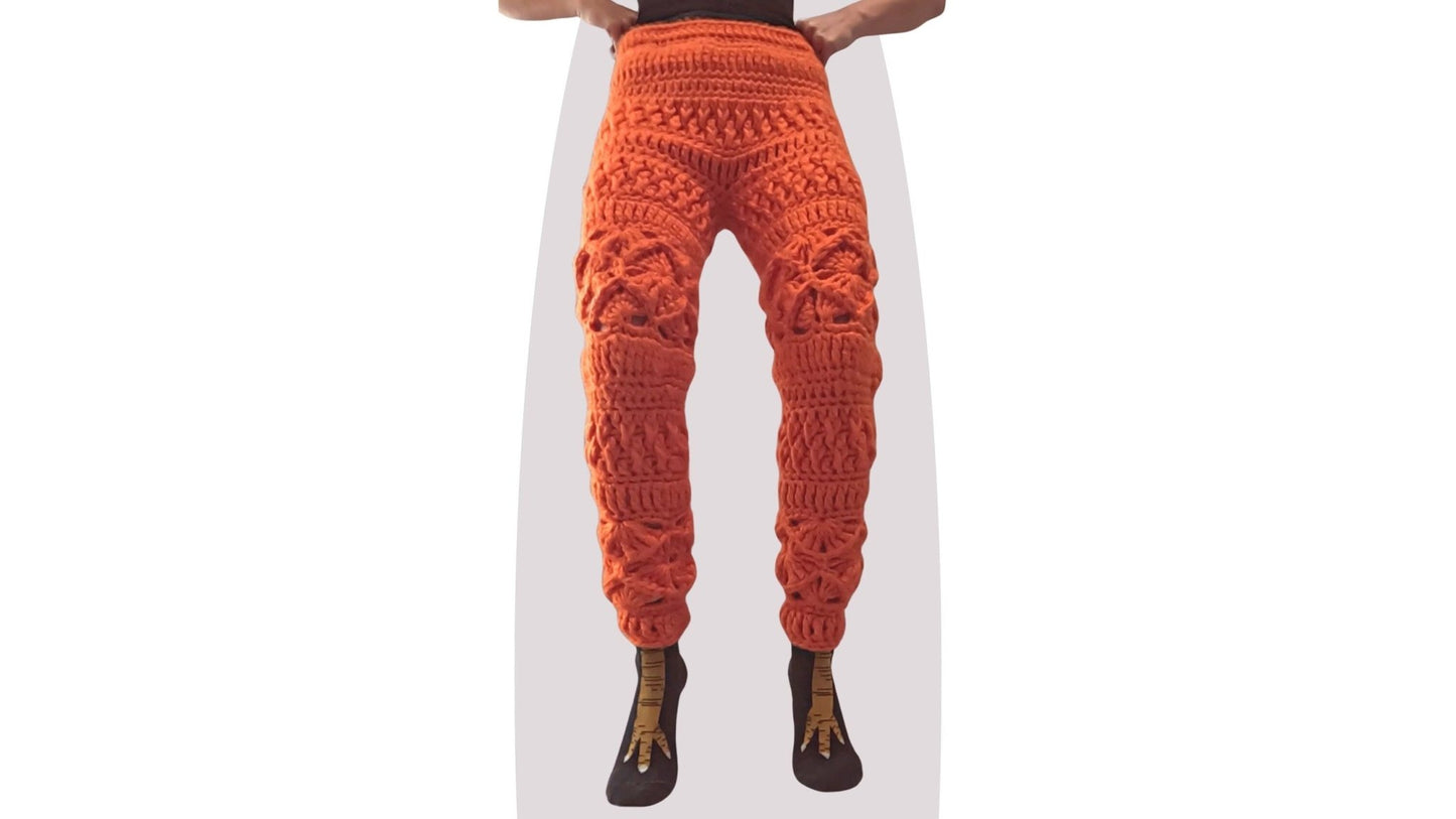 Crochet Pants Pattern - Lounge - Mermaidcat Designs