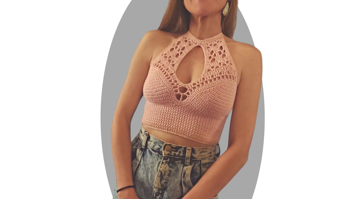 Crochet Pattern Top Bundle - 5 PACK - Mermaidcat Designs