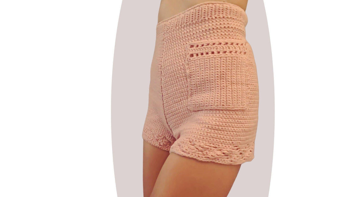Crochet Shorts Pattern - Bliss - Mermaidcat Designs