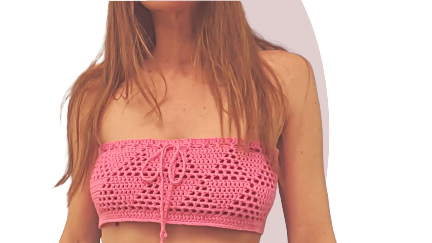 Crochet Skirt + Bandeau Pattern Set - Celestine - Mermaidcat Designs