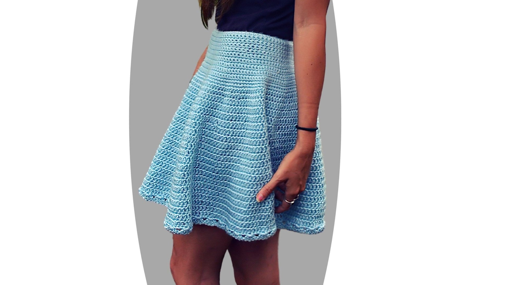Crochet Skirt Pattern - Air - Mermaidcat Designs