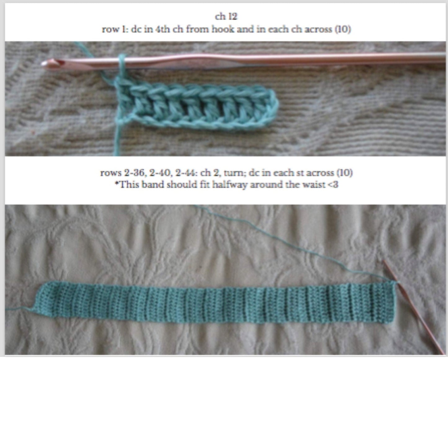 Crochet Skirt + Sweater Pattern - Magic - Mermaidcat Designs