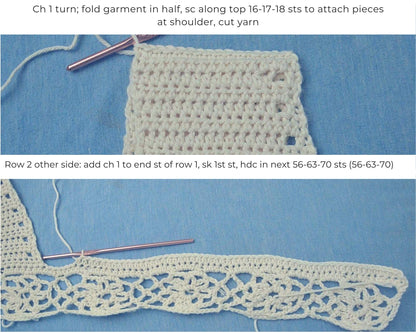 Crochet Sun Dress Pattern - Synthesis - Mermaidcat Designs
