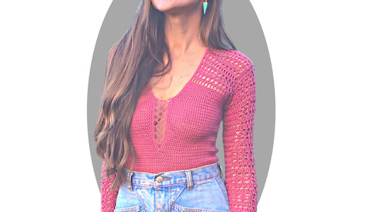 Crochet Sweater Pattern - Beyond - Mermaidcat Designs