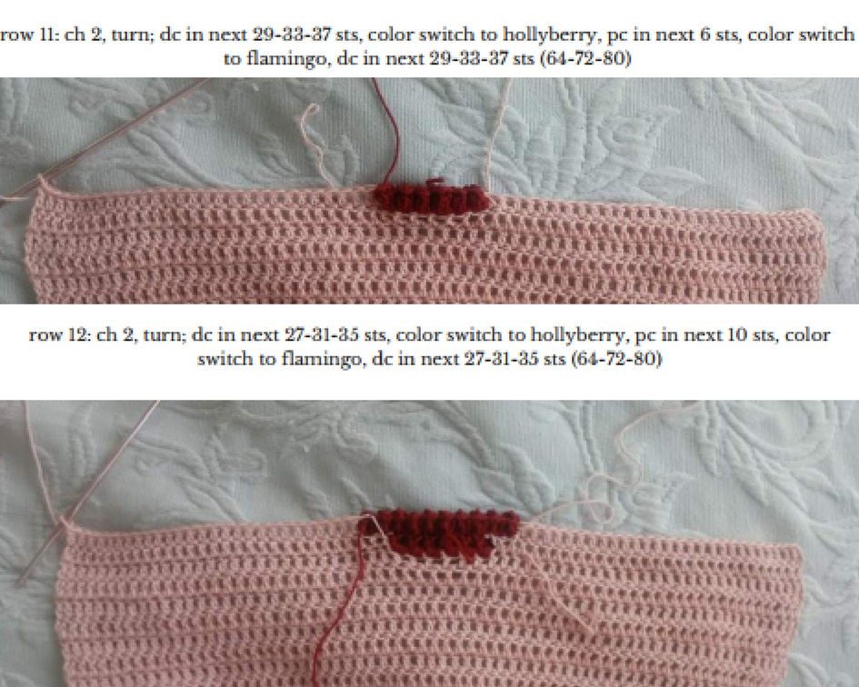 Crochet Sweater Pattern - Kiss - Mermaidcat Designs