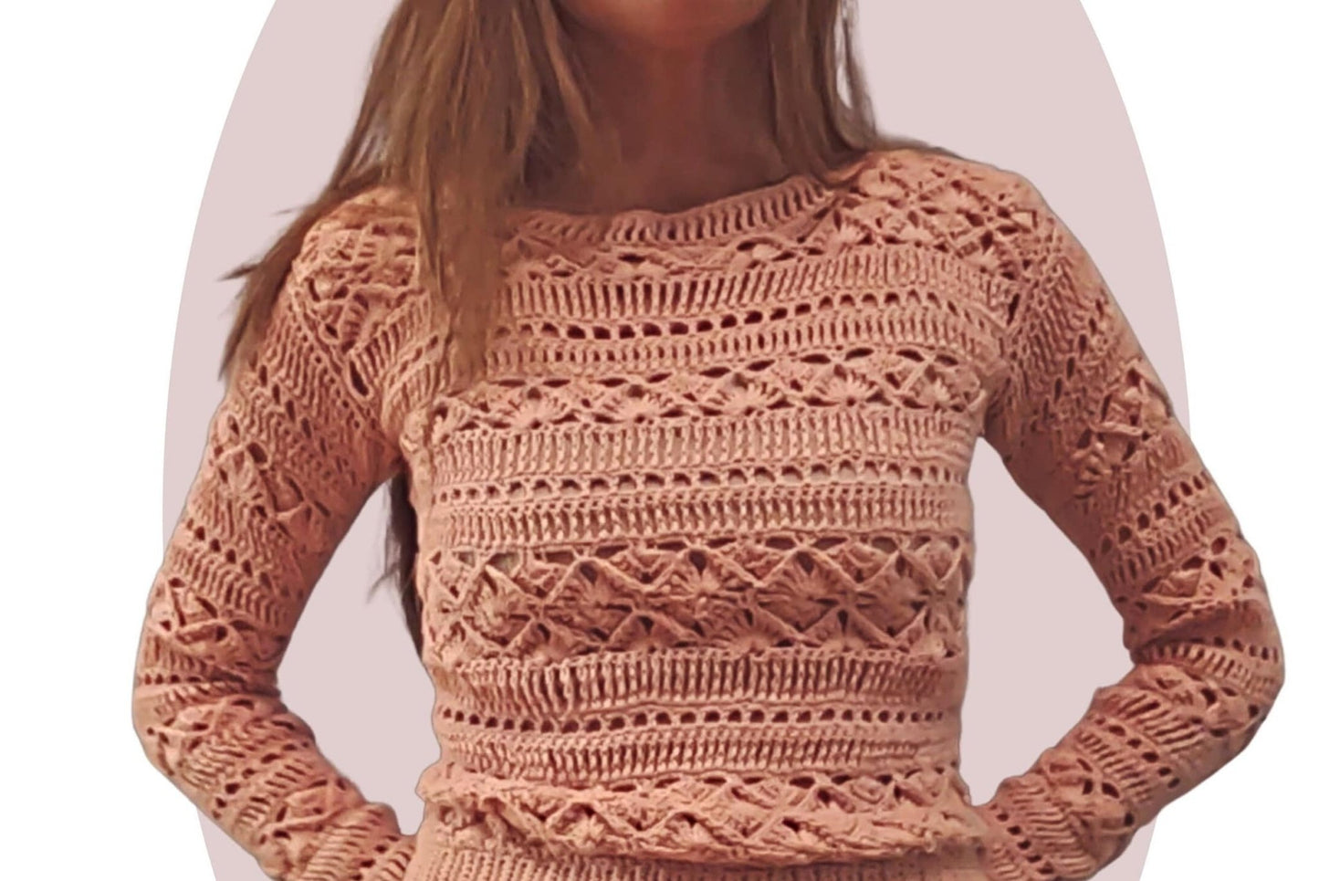 Crochet Sweater Pattern - Lust - Mermaidcat Designs