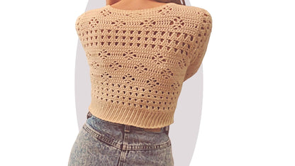 Crochet Sweater Pattern - Utopia - Mermaidcat Designs