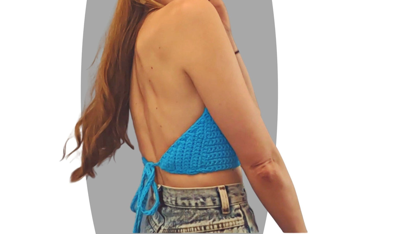 Crochet Top Pattern - Dogon - Mermaidcat Designs