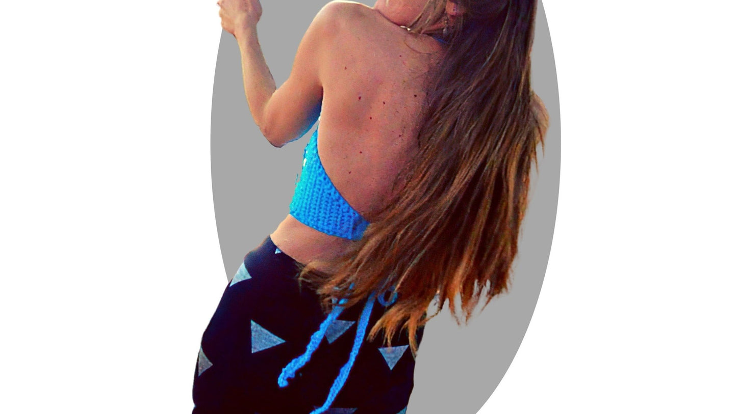 Crochet Top Pattern - Electric - Mermaidcat Designs