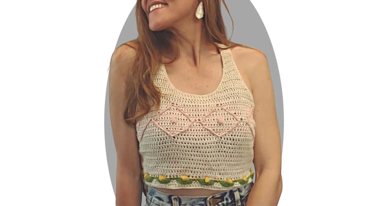 Crochet Top Pattern - Oracle - Mermaidcat Designs