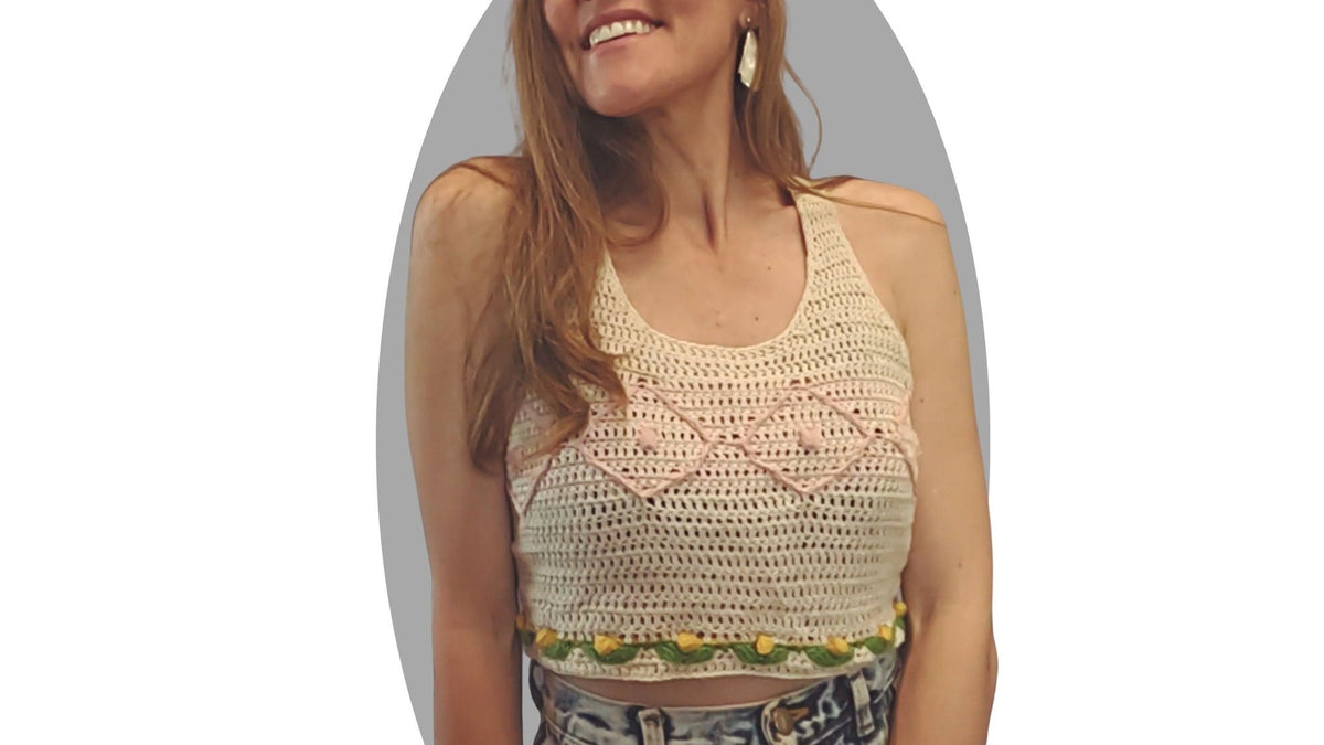 Crochet Top Pattern - Oracle - Mermaidcat Designs