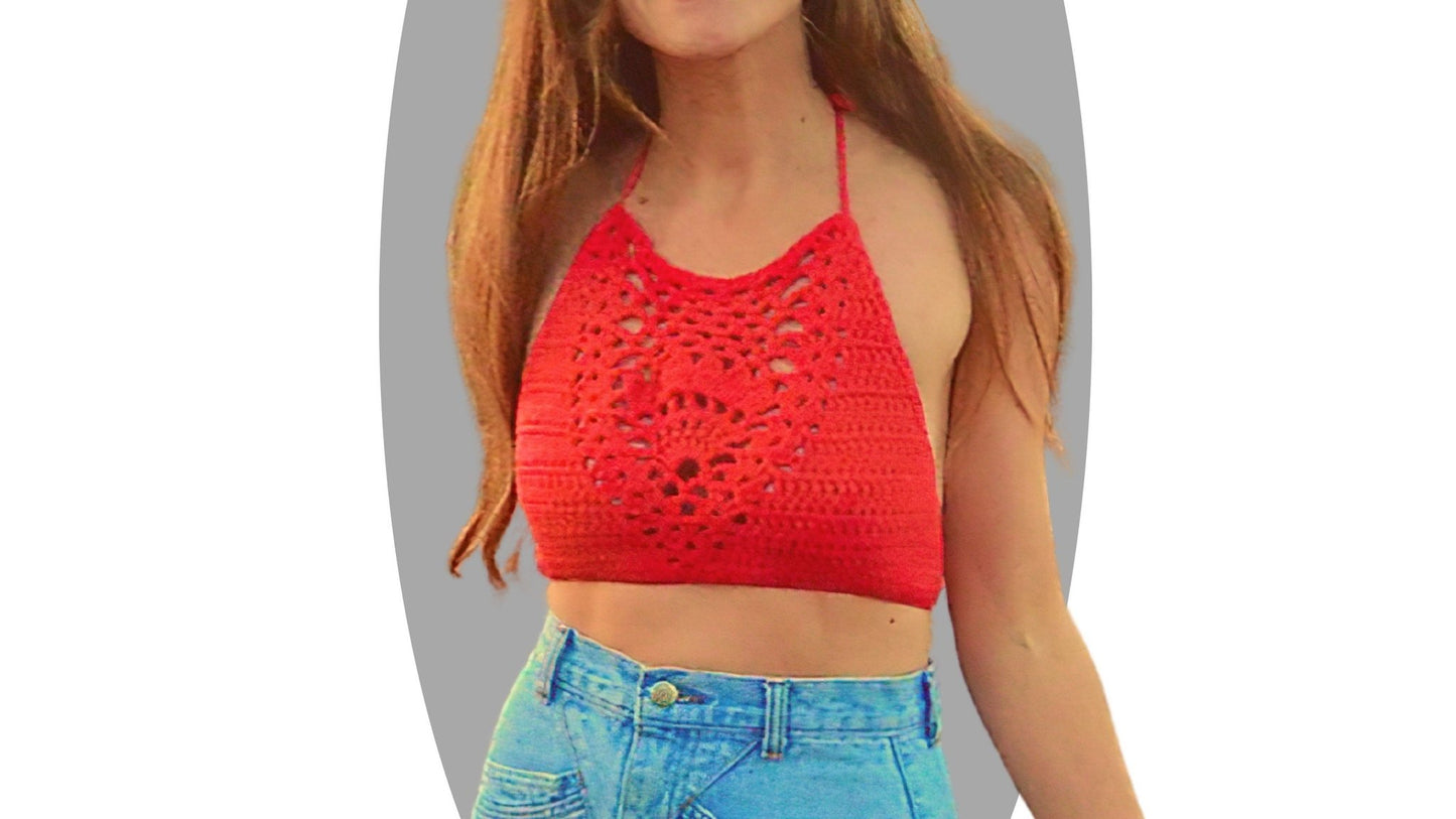 Crochet Top Pattern - Unity - Mermaidcat Designs