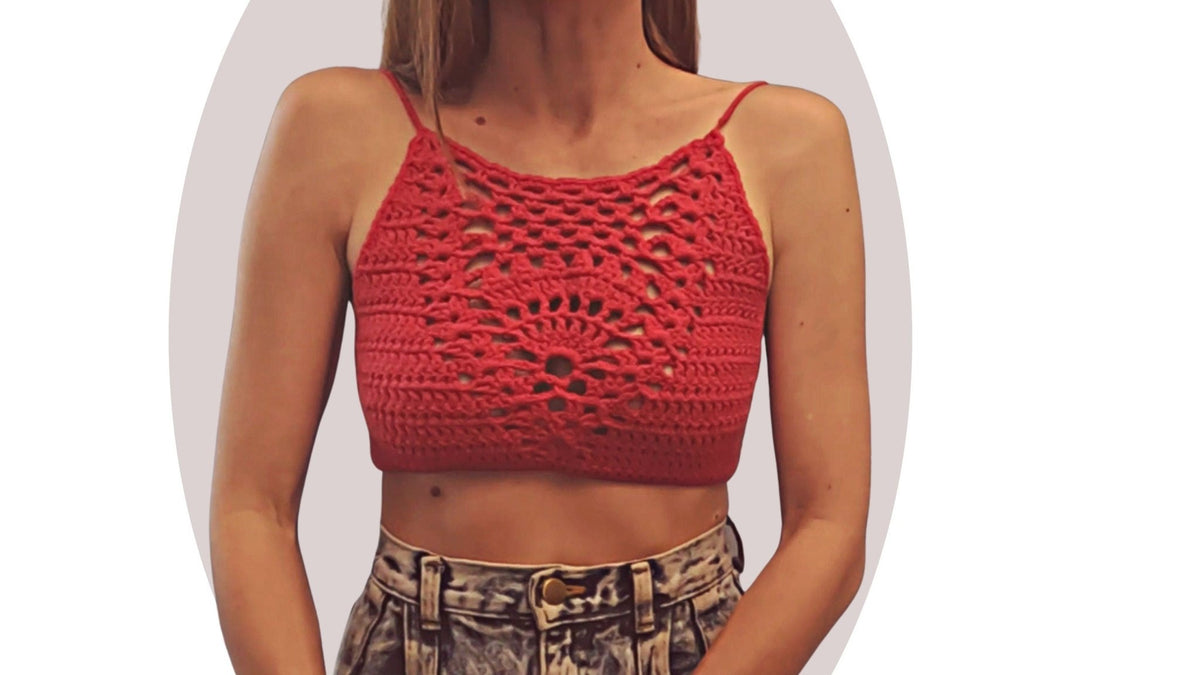 Crochet Top Pattern - Unity - Mermaidcat Designs
