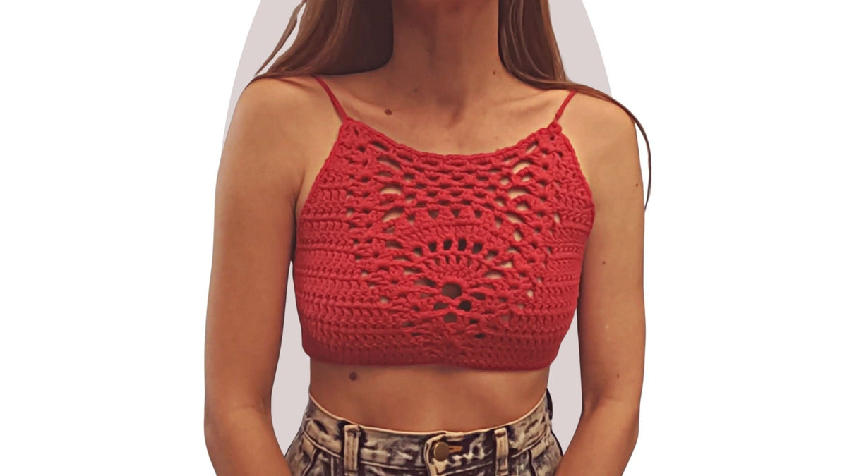 Crochet Top Pattern - Unity - Mermaidcat Designs
