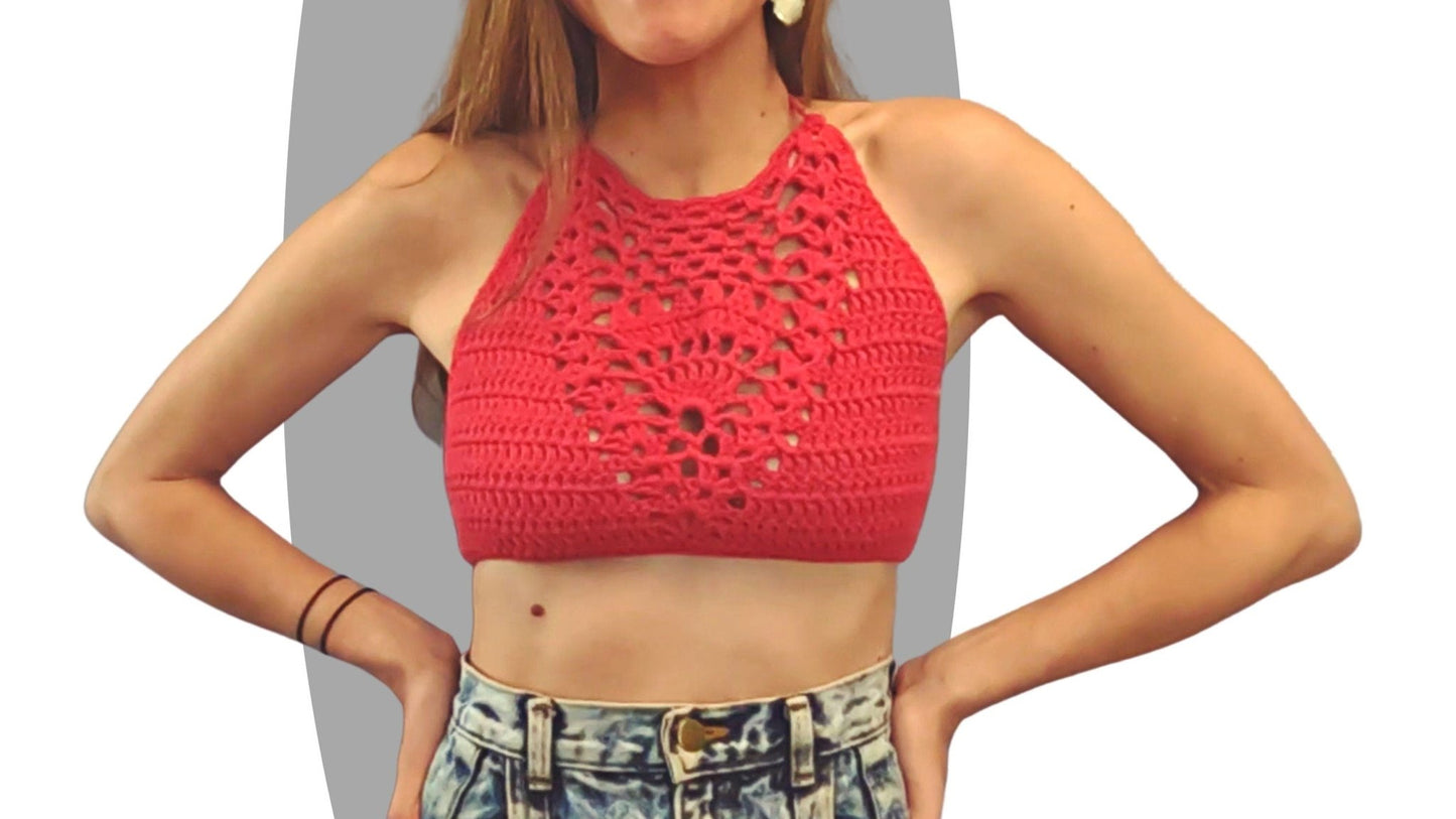 Crochet Top Pattern - Unity - Mermaidcat Designs