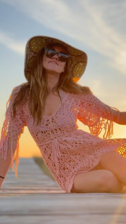 Crochet Cover Up Pattern - Terrestrial - Mermaidcat Designs