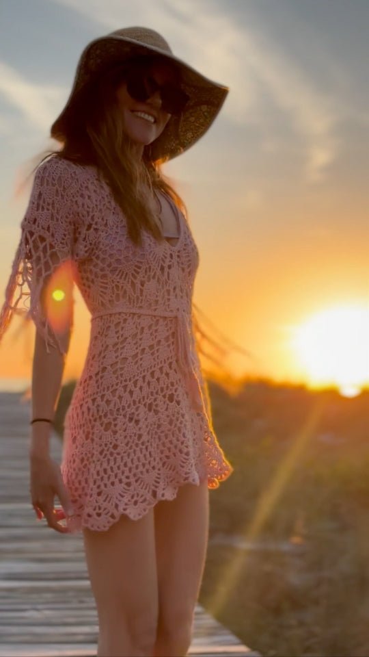 Crochet Cover Up Pattern - Terrestrial - Mermaidcat Designs