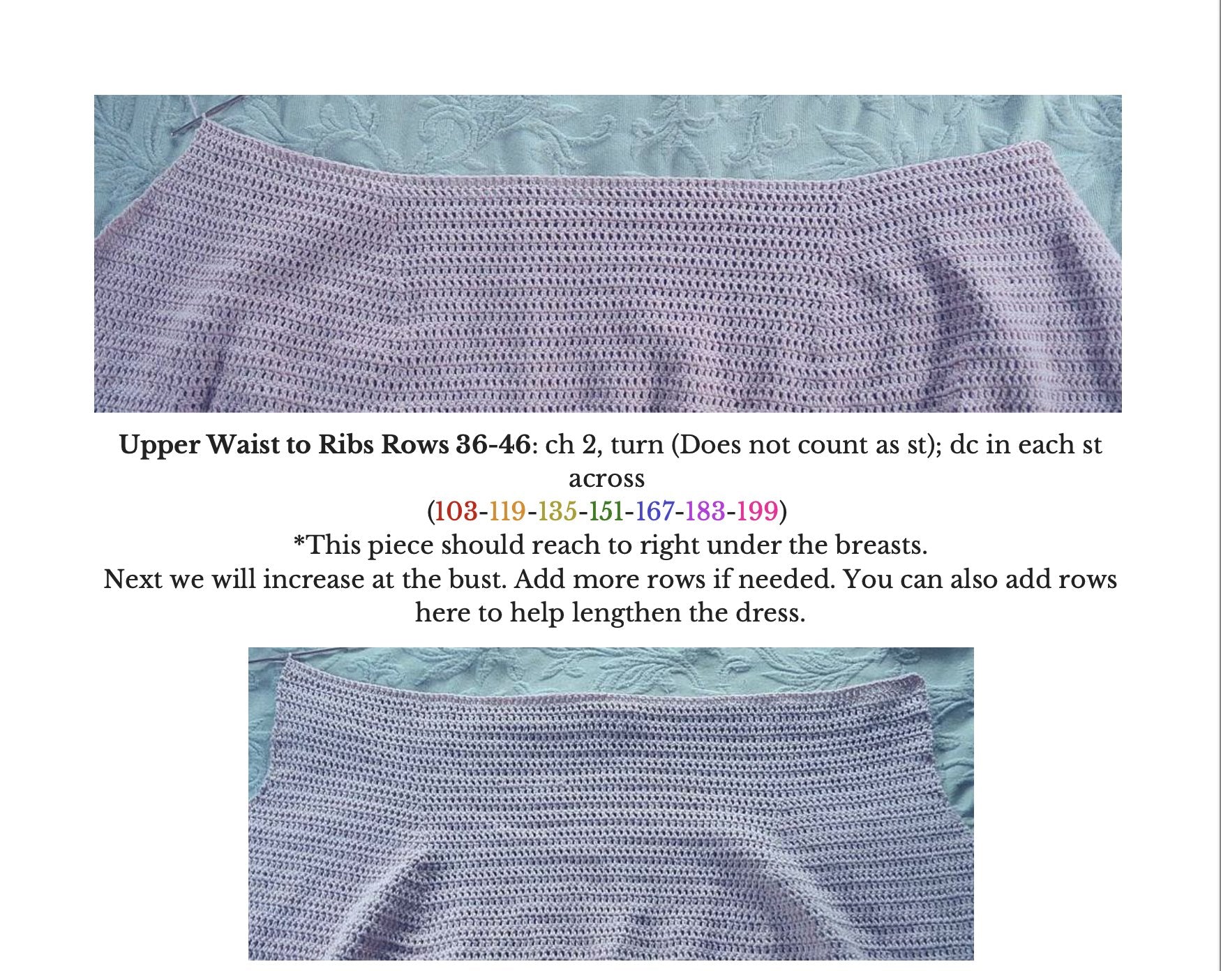 Crochet Dress Pattern - Discovery - Mermaidcat Designs