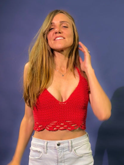 Crochet Top Pattern - Ceres - Mermaidcat Designs