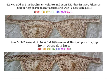 Crochet Top Pattern - Echo - Mermaidcat Designs