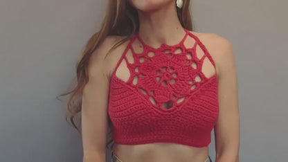 Crochet Pattern Top Easy -Prismatic- Beginner Friendly