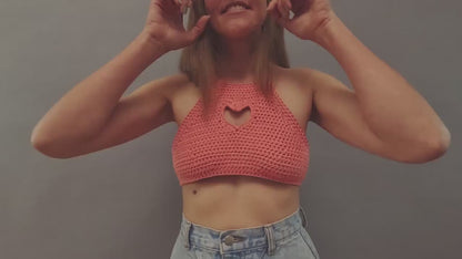 Crochet Crop Top Pattern -Amor-