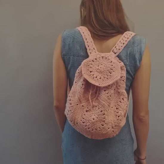 Crochet Backpack Pattern - Wanderlust