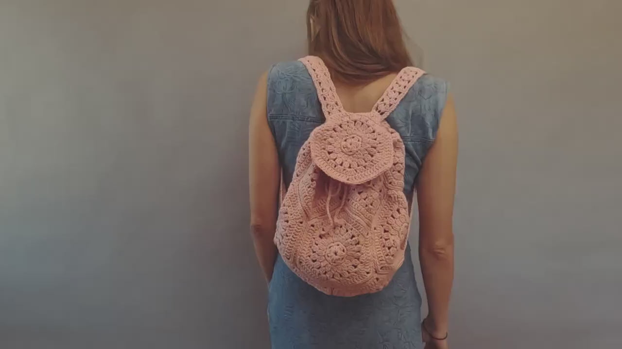 Crochet Backpack Pattern - Wanderlust