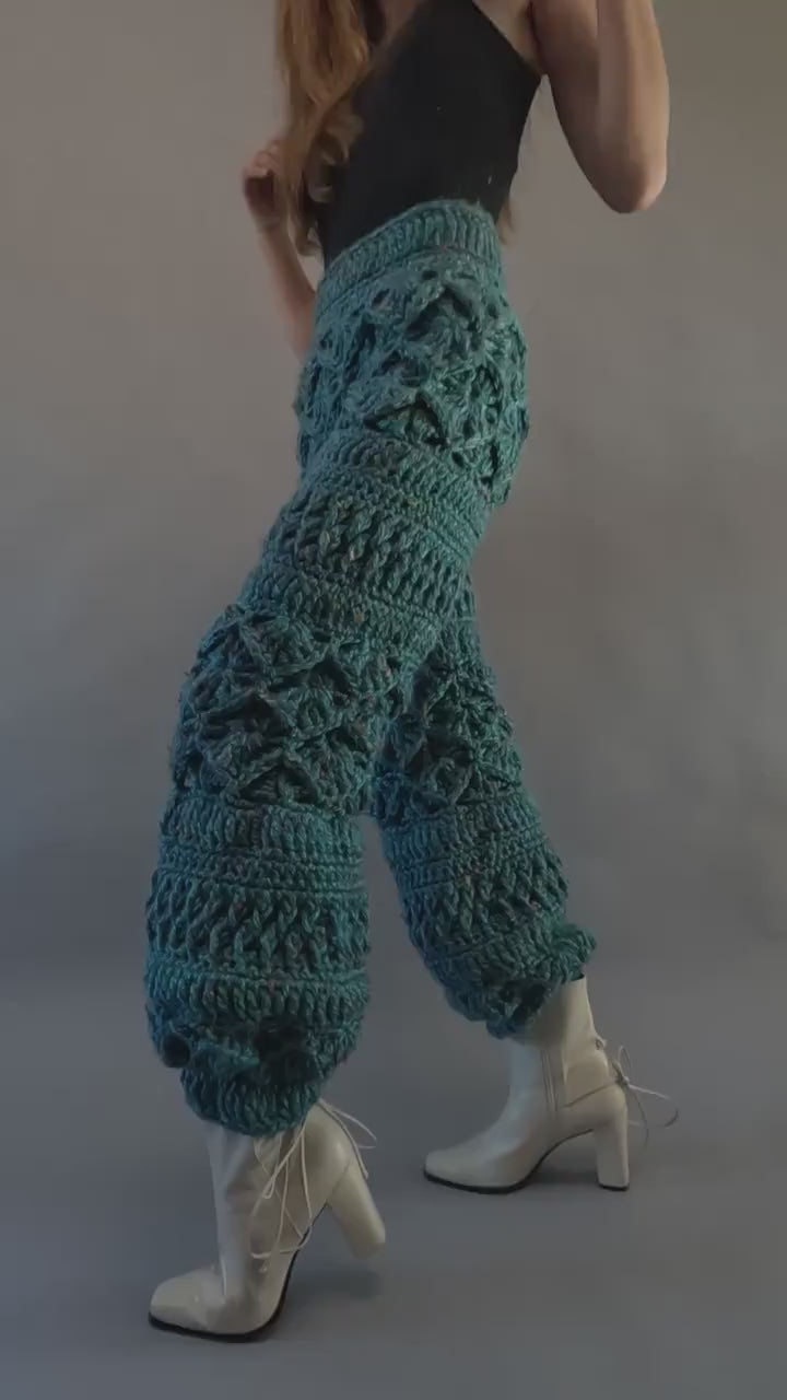 Crochet Pants Pattern - Lounge -