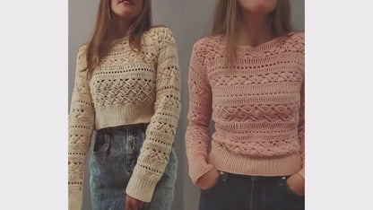 Crochet Sweater Pattern - Lust