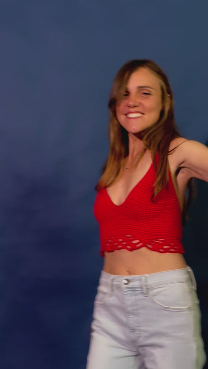 Crochet Top Pattern - Ceres