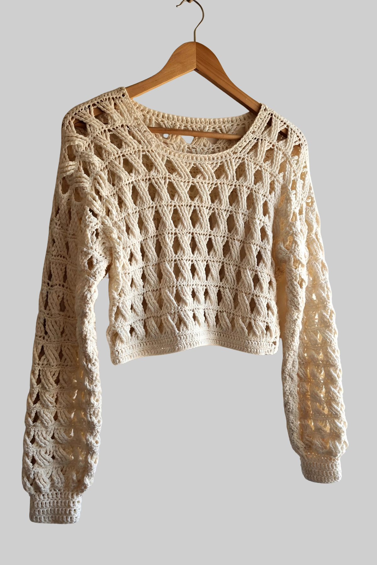 Crochet Sweater Pattern - Woodland - MermaidcatDesigns