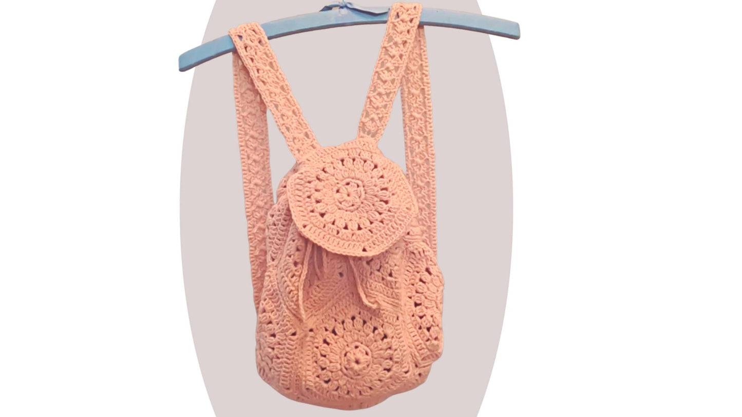 Crochet Backpack Pattern - Wanderlust - Mermaidcat Designs