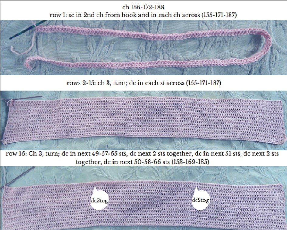 Crochet Dress Pattern - Discovery - Mermaidcat Designs