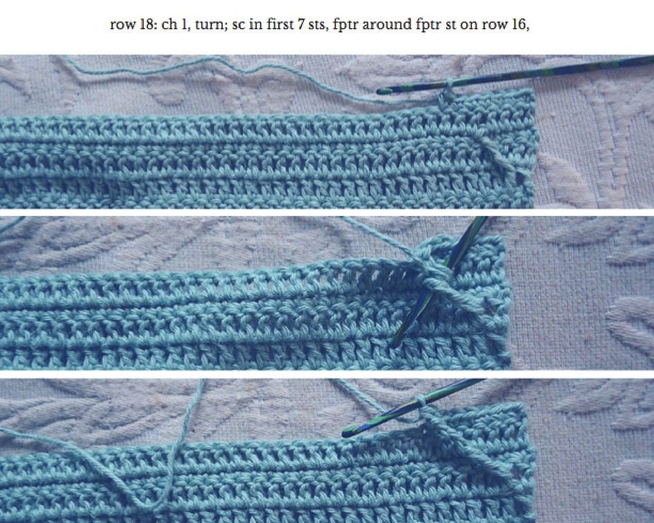 Crochet Dress Pattern - Jewel - Mermaidcat Designs