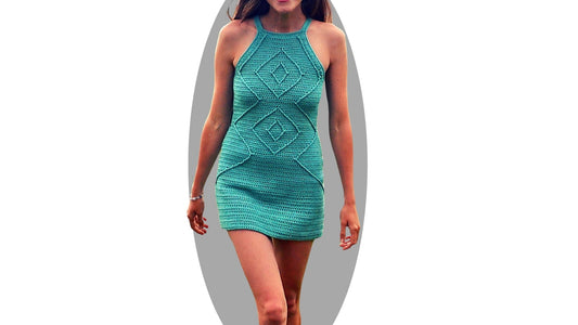 Crochet Dress Pattern - Jewel - Mermaidcat Designs
