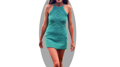 Crochet Dress Pattern - Jewel - Mermaidcat Designs