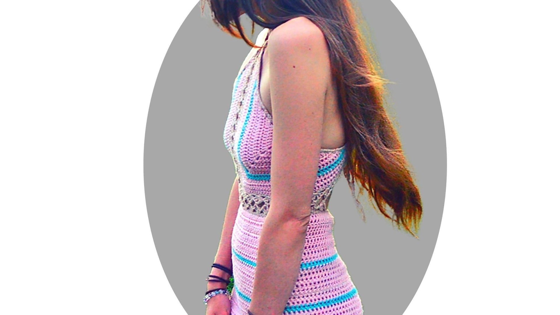Crochet Dress Pattern - Light - Mermaidcat Designs