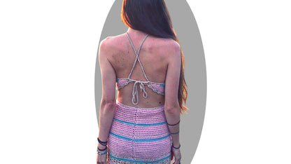 Crochet Dress Pattern - Light - Mermaidcat Designs