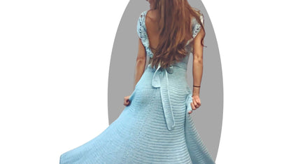 Crochet Dress Pattern - Lotus - Mermaidcat Designs