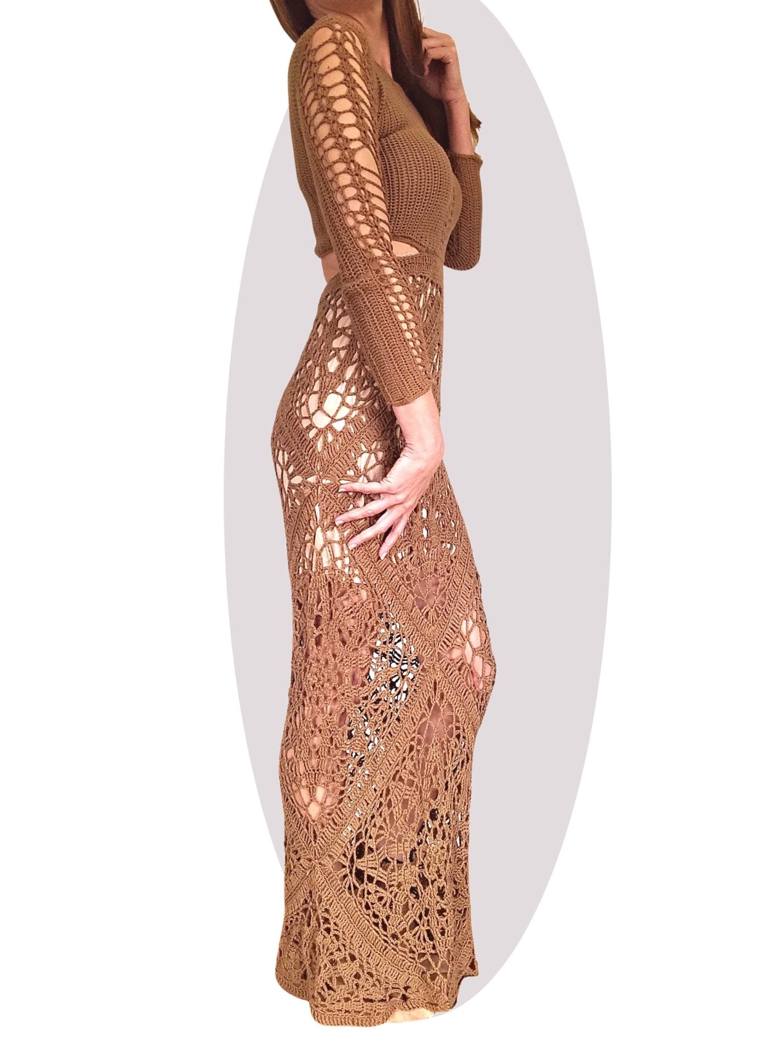 Crochet Dress Pattern - Motion - Mermaidcat Designs